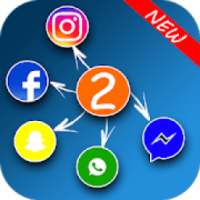 Parallel space - two accounts