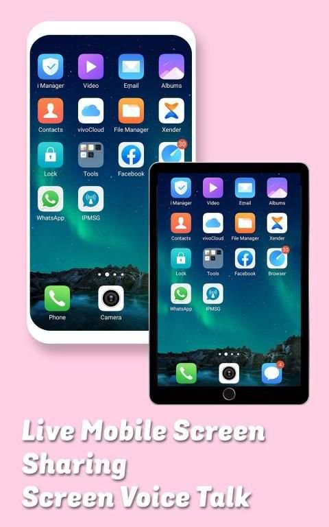 Live Mobile Screen Sharing - Screen Voice Talk screenshot 2