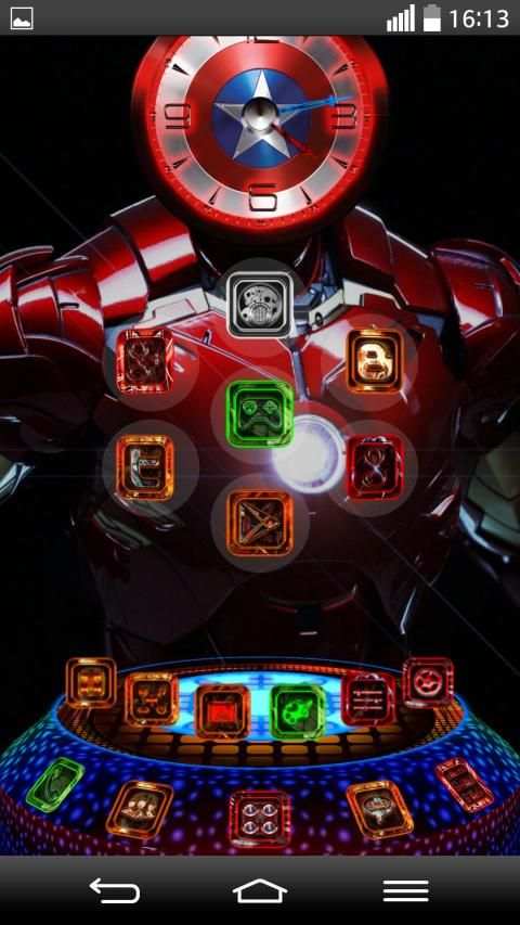 Next Launcher 3D Theme MComic screenshot 1