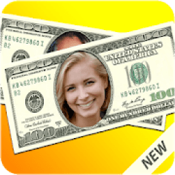 Currency photo frames photo editor app icon