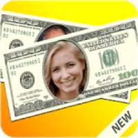 Currency photo frames photo editor app