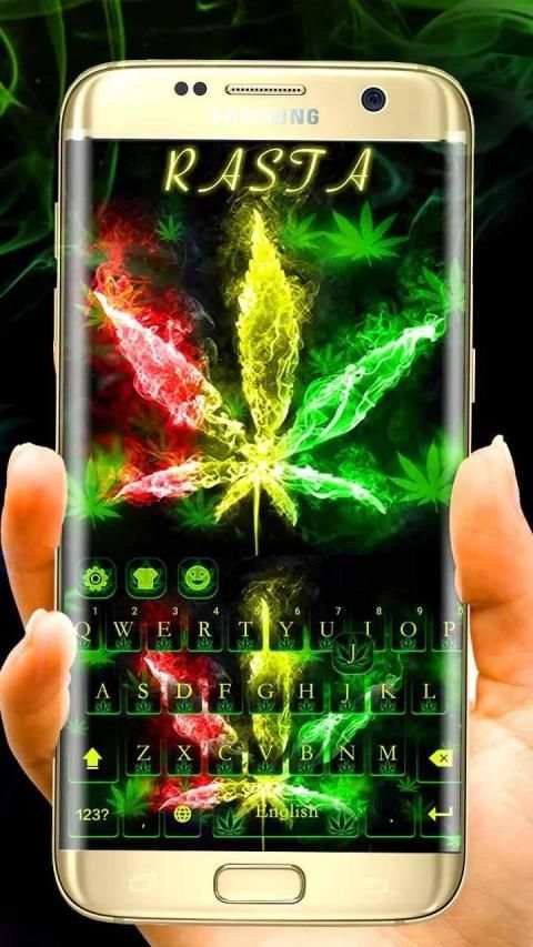 Keyboard Gulungan Rasta Warna screenshot 1