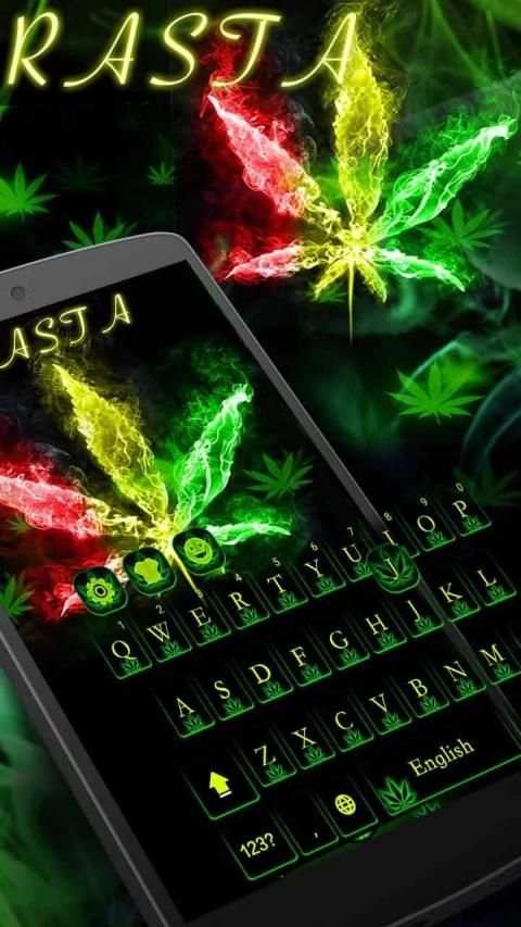 Keyboard Gulungan Rasta Warna screenshot 2