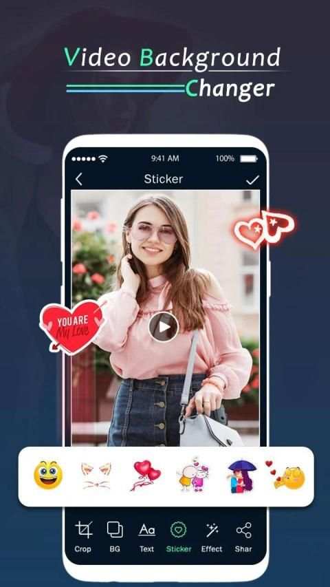 Video background Changer : Video Editor स्क्रीनशॉट 5
