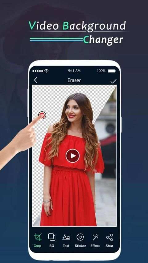 Video background Changer : Video Editor स्क्रीनशॉट 8