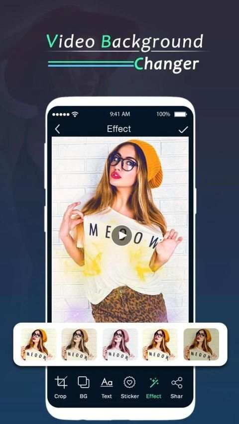 Video background Changer : Video Editor स्क्रीनशॉट 4