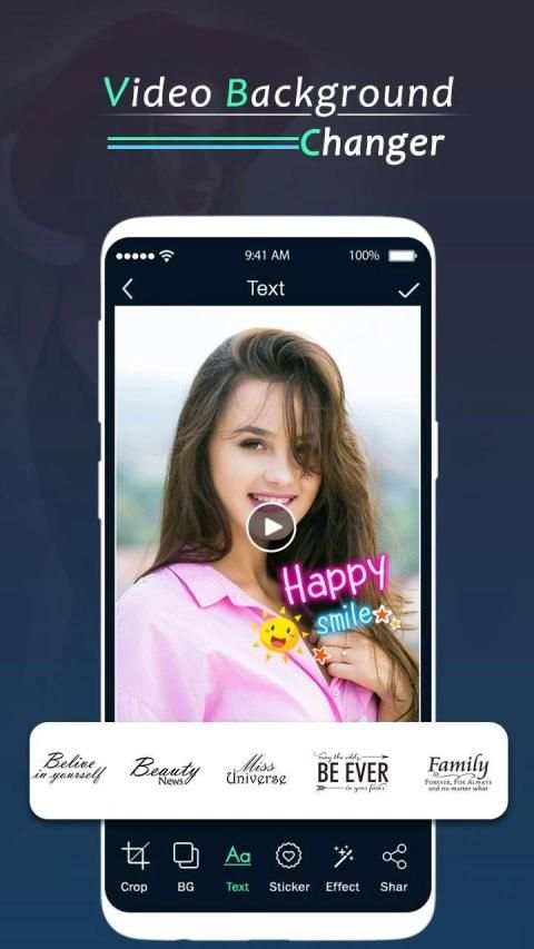 Video background Changer : Video Editor स्क्रीनशॉट 6