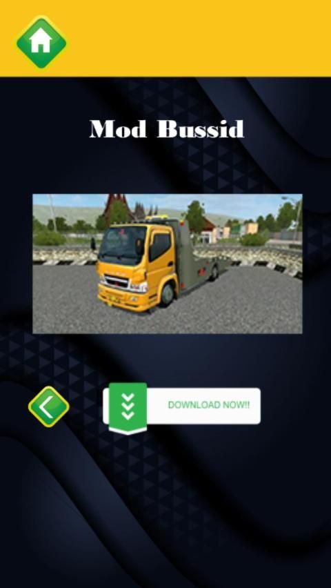 Mod Truck Canter Muhklas BUSSID screenshot 6