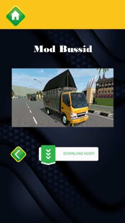 Mod Truck Canter Muhklas BUSSID screenshot 5