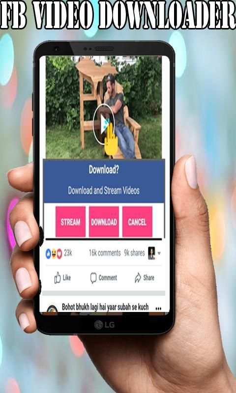 Video Downloader for Facebook Video Downloader स्क्रीनशॉट 2