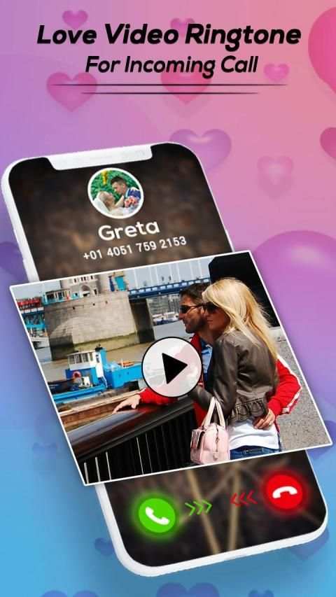 Love Video Ringtone for Incoming Call screenshot 4