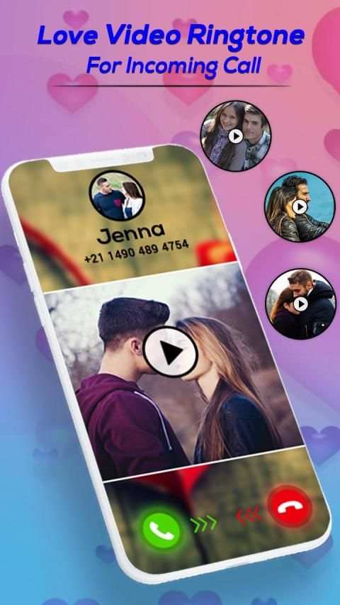 Love Video Ringtone for Incoming Call screenshot 3