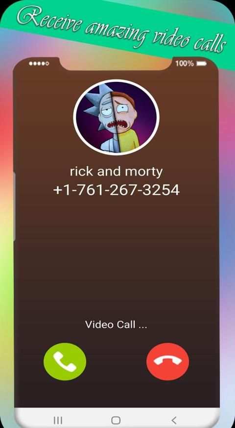 video call and chat simulation game screenshot 2