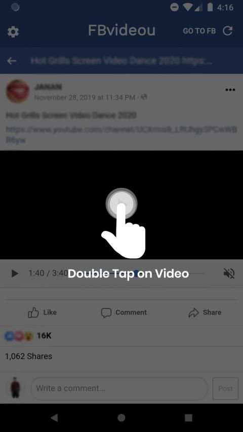 FBVidoeu - HD Video Downloader for Facebook screenshot 4