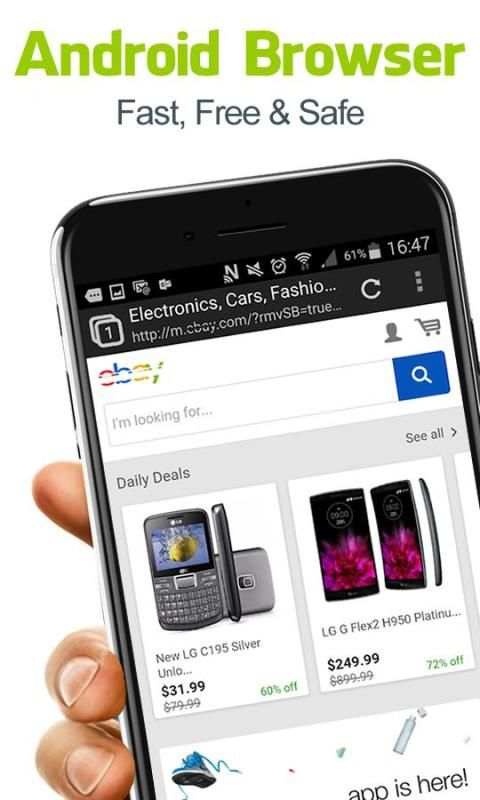 Fast Browser for Android Phone screenshot 5