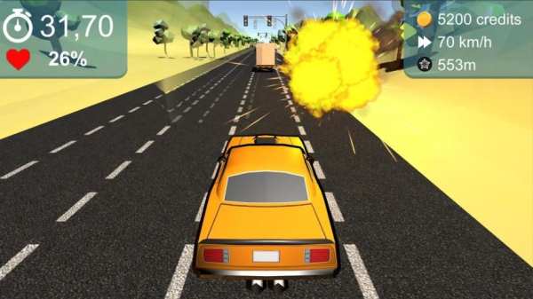 Car Run Mobile Game screenshot 1