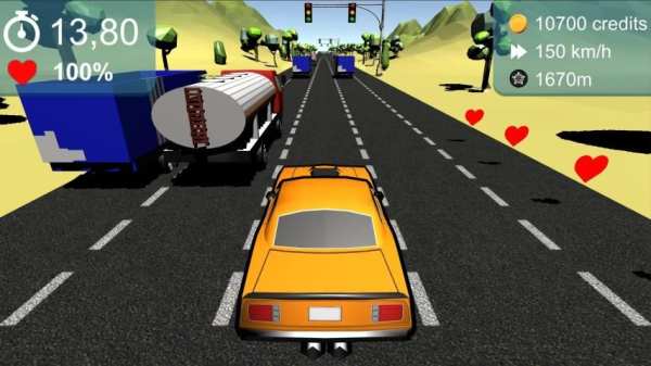 Car Run Mobile Game screenshot 2