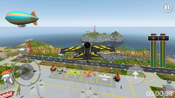 Flight Sim Island Airport स्क्रीनशॉट 4