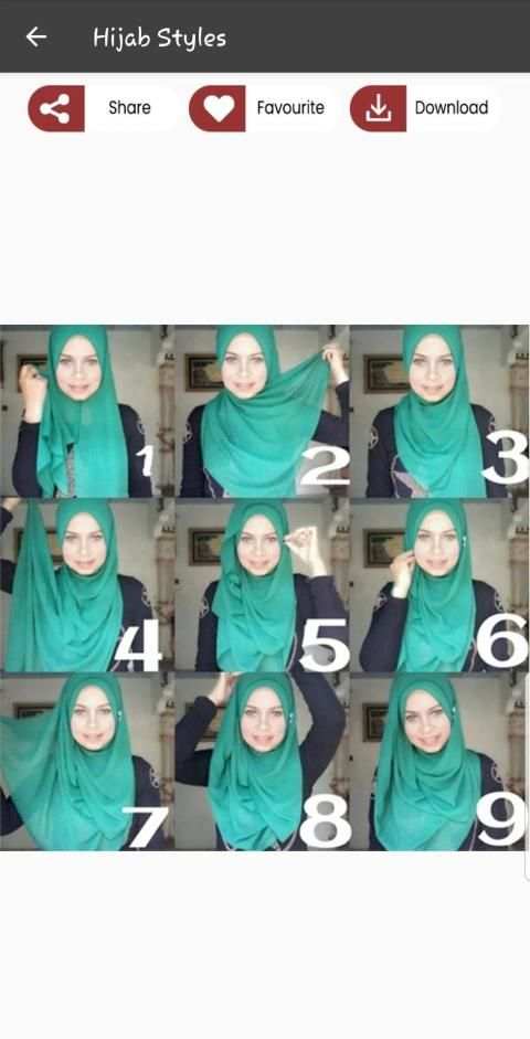 Hijab Tutorial Step by Step 2020 स्क्रीनशॉट 2