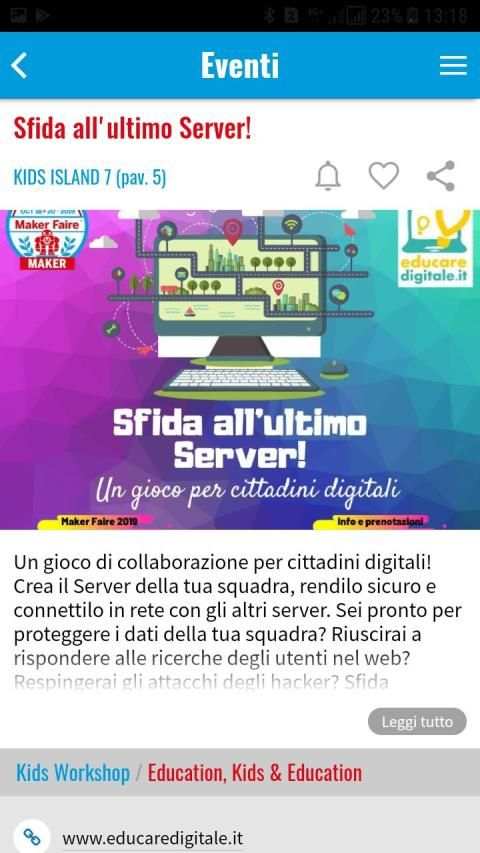Maker Faire Rome स्क्रीनशॉट 4