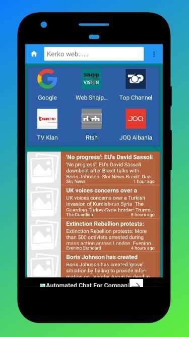 Eagle Browser - Shiko Tv Shqip screenshot 5