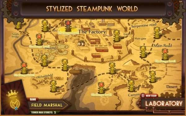 Steampunk Tower screenshot 3