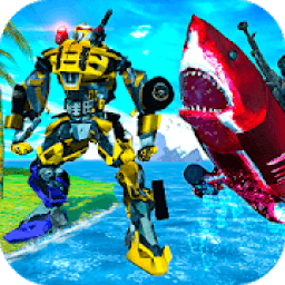 Shark Robot Shooter: Underwater Shooting Game icon