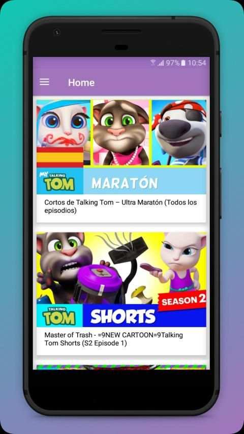 Cartoon Video - Talking Tom Cartoon screenshot 1