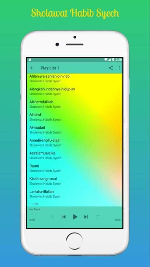 Sholawat Habib Syech Full Offline screenshot 2