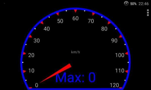 Simple GPS Speedometer Free screenshot 1
