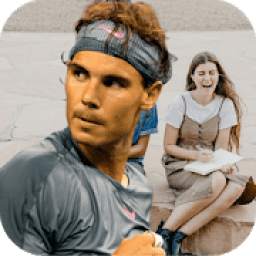 Selfie with Rafael Nadal – Tennis Photo Editor