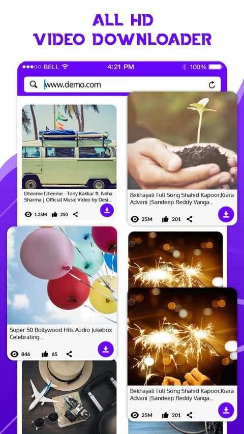 Free video downloader app - save from net screenshot 4