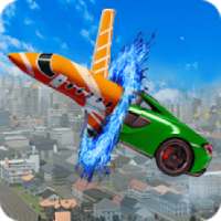 Grand Ramp Bike, Car & Plane Racing Transformers