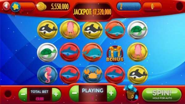 Shark- earn money slots Game App screenshot 1
