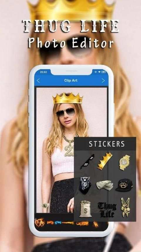 Thug Life Photo Editor screenshot 2