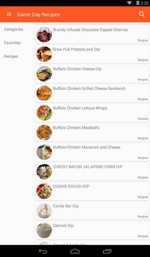 Game Day Recipes screenshot 2