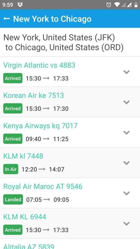 Flight Status screenshot 3