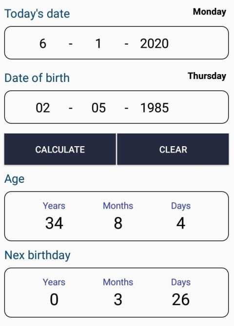 Calculator स्क्रीनशॉट 2