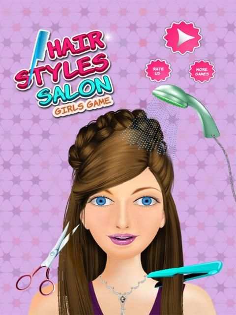 Hair Style Salon - Girls Games screenshot 5