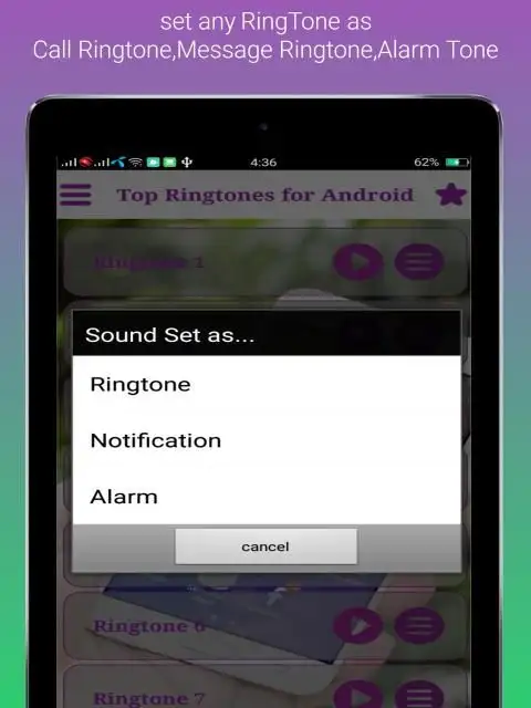 Top 100 Ringtones for Android Mobiles screenshot 1