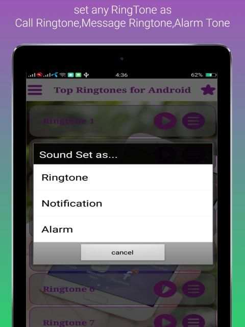 Top 100 Ringtones for Android Mobiles screenshot 1