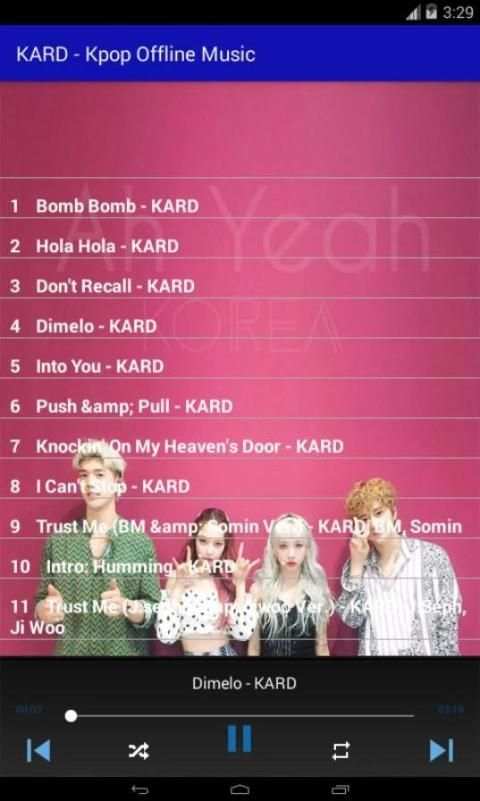 KARD - Kpop Offline Music screenshot 3