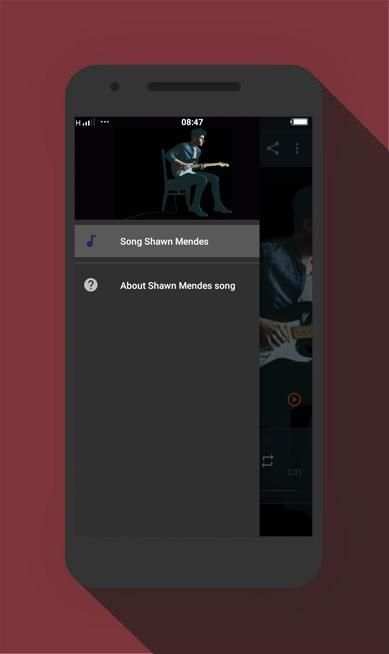 Shawn Mendes Song Offline 2019 स्क्रीनशॉट 2