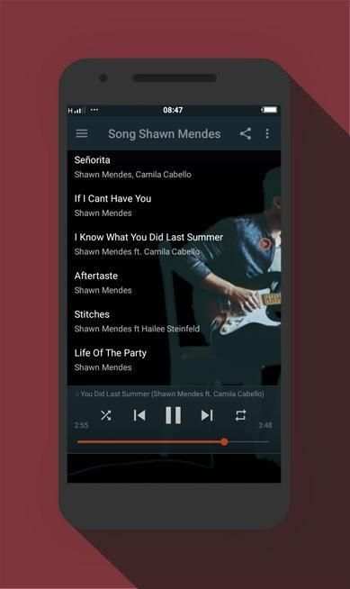 Shawn Mendes Song Offline 2019 स्क्रीनशॉट 3