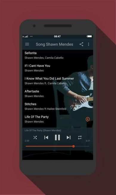 Shawn Mendes Song Offline 2019 स्क्रीनशॉट 4
