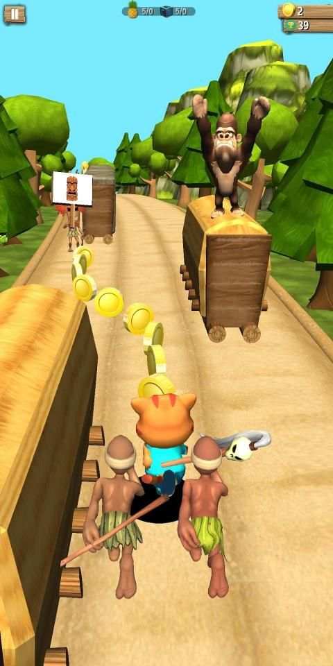 Subway Ginger - Talking Cat स्क्रीनशॉट 12