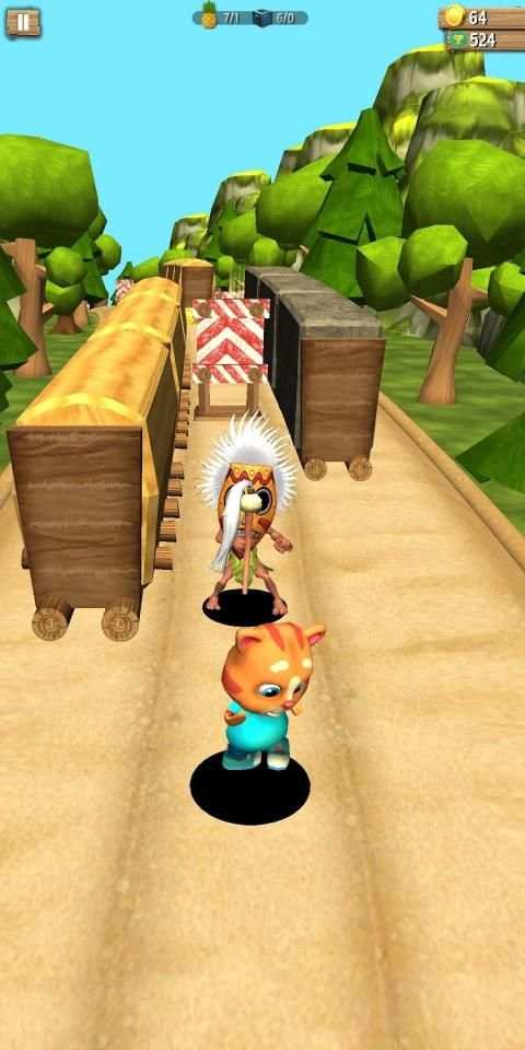 Subway Ginger - Talking Cat स्क्रीनशॉट 4