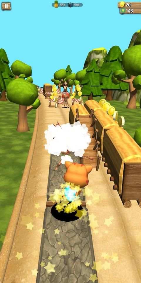 Subway Ginger - Talking Cat screenshot 5
