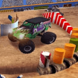 Monster Truck Cyber Car Game Simulator आइकन