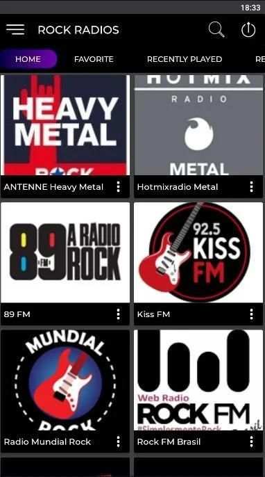 ROCK RADIOS - Melhores Rádios de Rock! screenshot 10